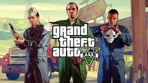 ১০৮০পি GTA 5 ডাকাতি — জিটিএ ওয়ালপেপার