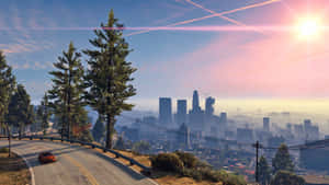 GTA ব্যাকগ্রাউন্ড — ভিডিও গেম জিফ ওয়ালপেপার