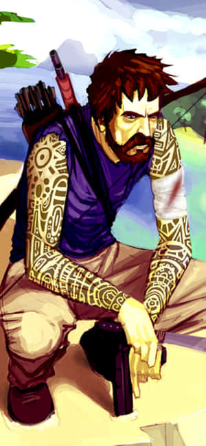 iPhone X Far Cry 3 ব্যাকগ্রাউন্ড — আইফোন এক্স ওয়ালপেপার