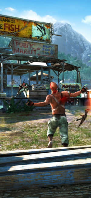 Iphone X Far Cry 3 ব্যাকগ্রাউন্ড — নুবিয়া ফোকাস ২ আল্ট্রা ওয়ালপেপার