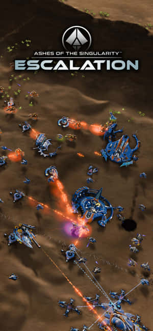 iPhone X Ashes Of The Singularity Escalation ব্যাকগ্রাউন্ড — ভিভো T5e ওয়ালপেপার