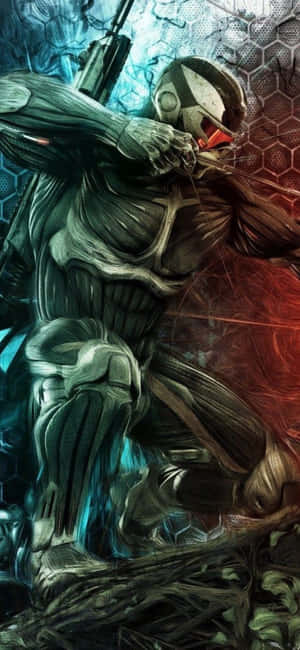 আইফোন X Crysis 3 ব্যাকগ্রাউন্ড — Honor X9e Pro ওয়ালপেপার