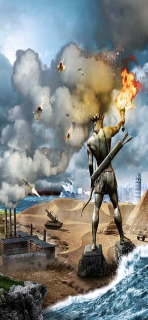 Iphone X Civilization V ব্যাকগ্রাউন্ড — POCO X8 ওয়ালপেপার