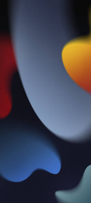 iPhone XR লাল রঙের রঙিন ব্লব — 1440x3200 ওয়ালপেপার