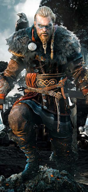 iPhone XS Assassin's Creed Valhalla ব্যাকগ্রাউন্ড — মোটো G37 ওয়ালপেপার