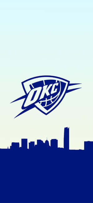 NBA বাস্কেটবল দল Oklahoma City Thunders-এর লোগো — রেডমি নোট 17 প্রো ম্যাক্স ওয়ালপেপার