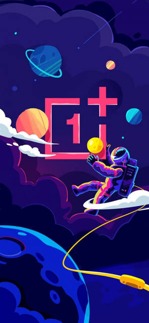 OnePlus 9 Pro স্পেস অ্যাস্ট্রোনট — মহাকাশ আইফোন ওয়ালপেপার