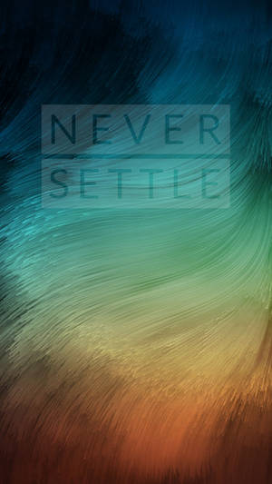 Oneplus কখনো নিষ্পত্তি করো না থ্রেড ওয়ালপেপার