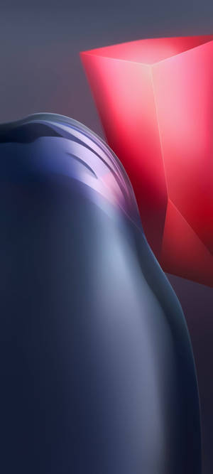 POCO X2 লাল ধূসর অ্যাবস্ট্রাক্ট — 1080x2400 ওয়ালপেপার