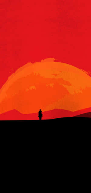 Android Red Dead Redemption 2 ব্যাকগ্রাউন্ড — Honor X80i ওয়ালপেপার