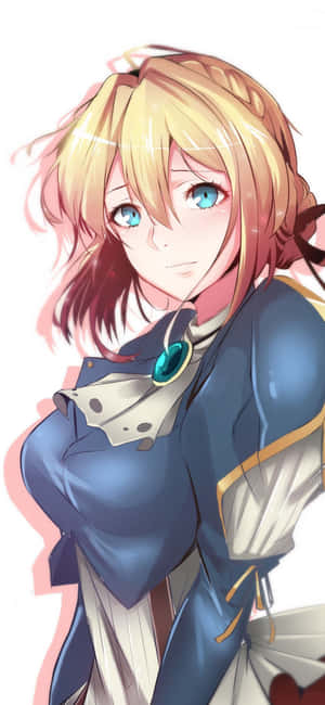 Violet Evergarden iPhone — মোটো G17 ওয়ালপেপার