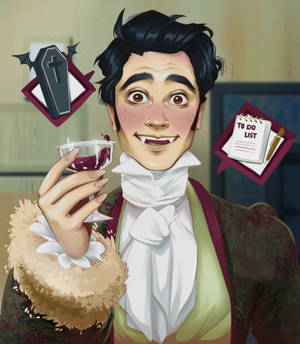 What We Do In The Shadows ওয়াইন ওয়ালপেপার — টেকনো ফ্যান্টম ভি ফোল্ড২ ওয়ালপেপার
