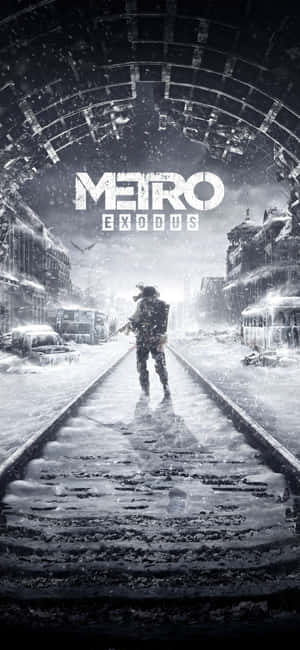 iPhone X Metro Exodus ব্যাকগ্রাউন্ড — IQOO Z10 Lite ওয়ালপেপার