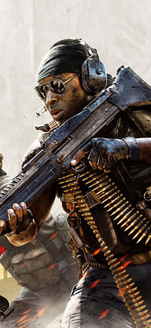 আইফোন X কল অফ ডিউটি ব্ল্যাক অপস কোল্ড ওয়ার ব্যাকগ্রাউন্ড — অপ্পো এ ওয়ালপেপার
