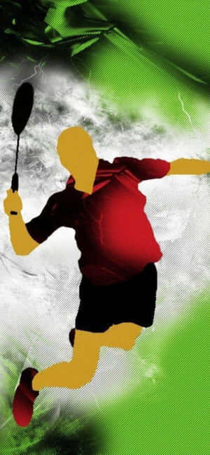 আইফোন এক্সএস ব্যাডমিন্টন ব্যাকগ্রাউন্ড — লক স্ক্রিন ওয়ালপেপার