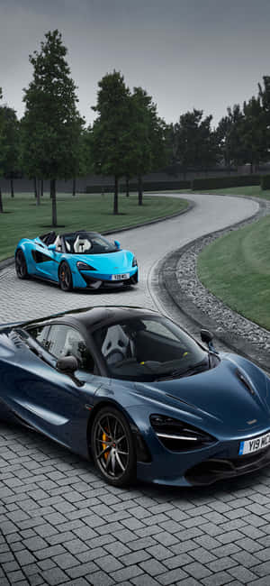 আইফোন এক্স ম্যাকলারেন 720s ব্যাকগ্রাউন্ড — ভিভো V70 FE ওয়ালপেপার