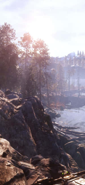iPhone X Metro Exodus ব্যাকগ্রাউন্ড — Honor X9e Pro ওয়ালপেপার