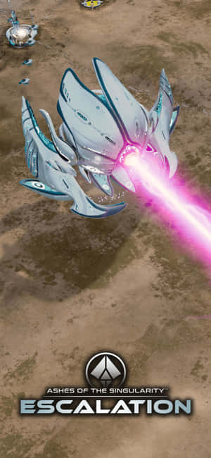 আইফোন X Ashes Of The Singularity Escalation ব্যাকগ্রাউন্ড — আইফোন এক্স ওয়ালপেপার