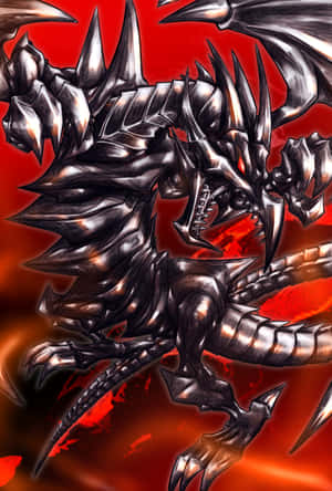 আশ্চর্যজনক YuGiOh ড্রাগন তাদের শক্তি প্রদর্শন করছে — আইপ্যাড মিনি ওয়ালপেপার