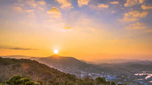 সূর্যোদয়ের ব্যাকগ্রাউন্ড