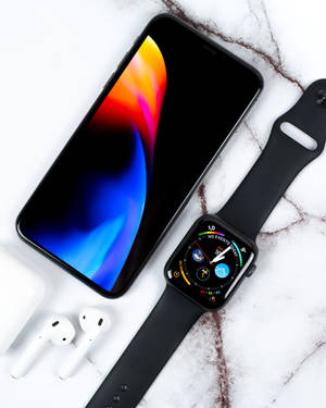 iPhone Xs সেট ওয়ালপেপার — অ্যাপল ওয়াচ ওয়ালপেপার