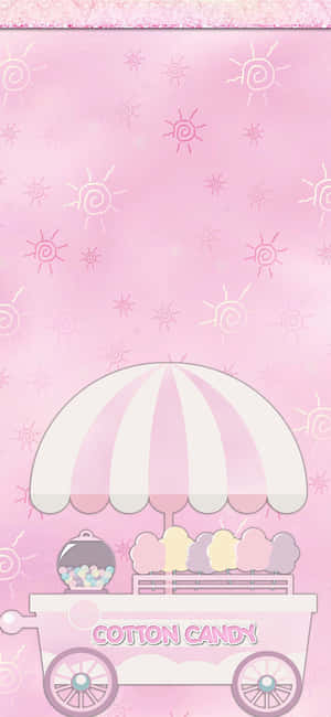 কটন ক্যান্ডি ব্যাকগ্রাউন্ড — নুবিয়া ওয়ালপেপার