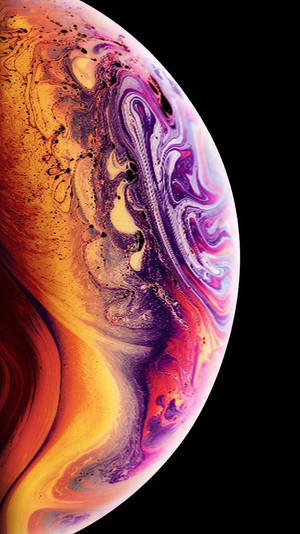 ক্যাপশন: অরিজিনাল iPhone 7 অত্যাশ্চর্য মার্বেল প্ল্যানেট স্ফিয়ার ওয়ালপেপার প্রদর্শন করছে — আইফোন ৭ ওয়ালপেপার
