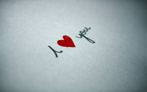 হাতে লেখা I Love You So Much