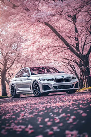 BMW, চেরি ব্লসম, বসন্ত, নান্দনিক, গাড়ির ওয়ালপেপার, ফুলেল, শান্ত, নির্মল, প্রকৃতি, বিলাসবহুল গাড়ি — বিএমডব্লিউ ওয়ালপেপার