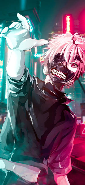 টোকিও গুল নিয়ন নান্দনিক আইফোন — আইফোন ১৪ প্রো ম্যাক্স ওয়ালপেপার