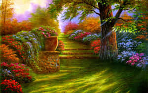 ফুলের বাগানের ছবি