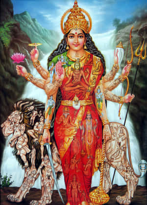 দুর্গা মায়ের ছবি — IQOO Pad5 ওয়ালপেপার