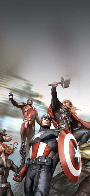 আইফোন Xs Marvel's Avengers ব্যাকগ্রাউন্ড — অনার 400 ওয়ালপেপার
