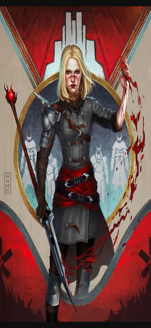 iPhone Xs Dragon Age Inquisition ব্যাকগ্রাউন্ড — আইফোন এক্স ওয়ালপেপার