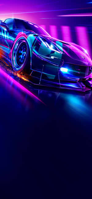 Iphone Xs Need For Speed Heat Background — অ্যামোলেড ওয়ালপেপার