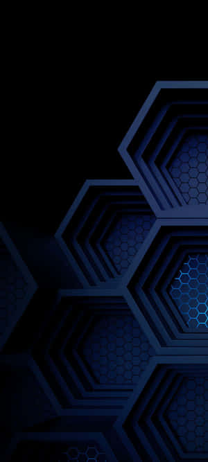 নীল Amoled — অ্যাবস্ট্রাক্ট আইফোন ওয়ালপেপার
