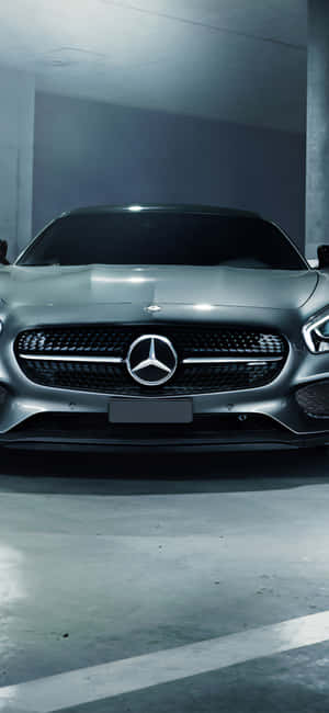 iPhone Xs Mercedes Amg ব্যাকগ্রাউন্ড — গ্যালাক্সি এস২৪+ ওয়ালপেপার