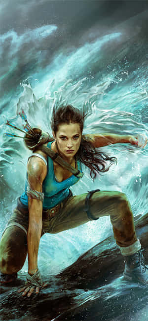 পিক্সেল ৩ শ্যাডো অফ দ্য টুম্ব রেইডার ব্যাকগ্রাউন্ড — আইফোন ১৭ প্রো ম্যাক্স ওয়ালপেপার