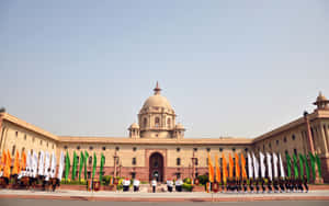 ভারতের রাষ্ট্রপতি ভবন পতাকা