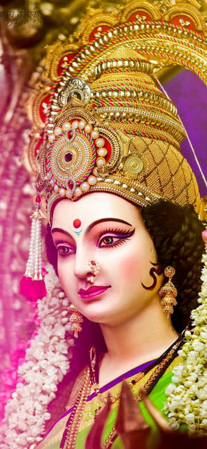 মাতা রানী গোলাপী আলোর ঝলক — গ্যালাক্সি এস২৬ আল্ট্রা ওয়ালপেপার