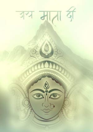 মাতাজি প্যাস্টেল সবুজ শিল্পকর্ম
