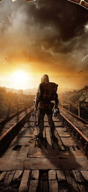 Iphone X Metro Exodus ব্যাকগ্রাউন্ড — আইফোন ১৭ প্রো ম্যাক্স ওয়ালপেপার