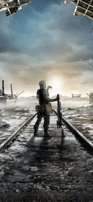 Iphone X Metro Exodus ব্যাকগ্রাউন্ড — আইফোন ১৬ প্রো ম্যাক্স ওয়ালপেপার