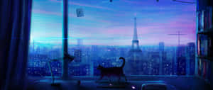 অ্যানিমে রুম ব্যাকগ্রাউন্ড — 3440x1440 ওয়ালপেপার