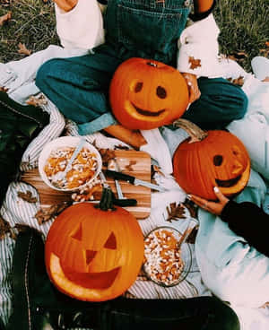 হ্যালোইন নান্দনিক ছবি — হ্যালোইন নান্দনিক ওয়ালপেপার