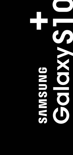 সরল Samsung S10+ পোস্টার ওয়ালপেপার — আইফোন ১৪ প্রো ওয়ালপেপার