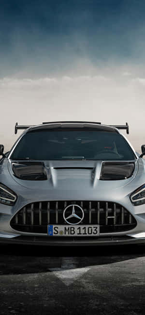 iPhone Xs Mercedes Amg ব্যাকগ্রাউন্ড — গ্যালাক্সি A37 ওয়ালপেপার