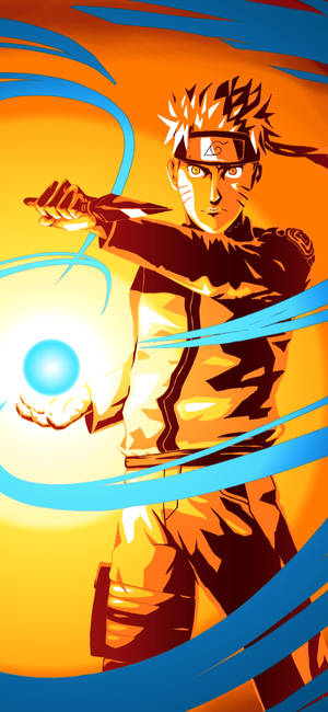 হলুদ নারুতো — পিক্সেল ১১ প্রো ওয়ালপেপার