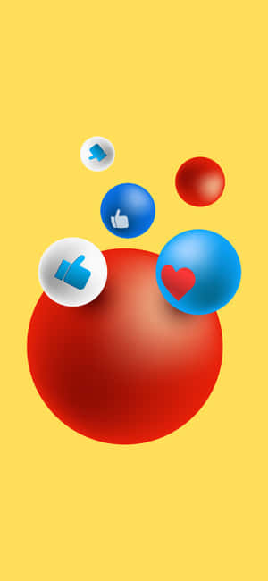 Iphone X সোশ্যাল ব্যাকগ্রাউন্ড — POCO X8 ওয়ালপেপার