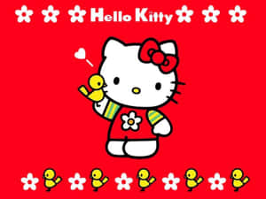 হ্যালো কিটি ব্যাকগ্রাউন্ড — Sanrio GIF ওয়ালপেপার